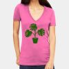 Tultex 214 - Ladies' Slim Fit Fine Jersey V-Neck Thumbnail