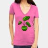 Tultex 214 - Ladies' Slim Fit Fine Jersey V-Neck Thumbnail