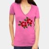 Tultex 214 - Ladies' Slim Fit Fine Jersey V-Neck Thumbnail