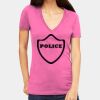 Tultex 214 - Ladies' Slim Fit Fine Jersey V-Neck Thumbnail