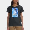 Gildan 100% Cotton Ladies T-Shirt Thumbnail