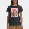 Gildan 100% Cotton Ladies T-Shirt Thumbnail