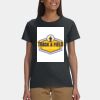 Gildan 100% Cotton Ladies T-Shirt Thumbnail