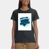 Gildan 100% Cotton Ladies T-Shirt Thumbnail