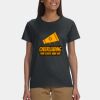 Gildan 100% Cotton Ladies T-Shirt Thumbnail