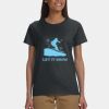Gildan 100% Cotton Ladies T-Shirt Thumbnail