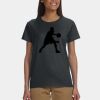 Gildan 100% Cotton Ladies T-Shirt Thumbnail