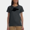 Gildan 100% Cotton Ladies T-Shirt Thumbnail