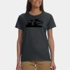 Gildan 100% Cotton Ladies T-Shirt Thumbnail