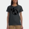 Gildan 100% Cotton Ladies T-Shirt Thumbnail