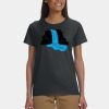 Gildan 100% Cotton Ladies T-Shirt Thumbnail