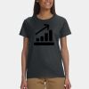 Gildan 100% Cotton Ladies T-Shirt Thumbnail