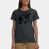 Gildan 100% Cotton Ladies T-Shirt Thumbnail