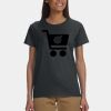 Gildan 100% Cotton Ladies T-Shirt Thumbnail