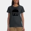 Gildan 100% Cotton Ladies T-Shirt Thumbnail