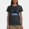 Gildan 100% Cotton Ladies T-Shirt Thumbnail