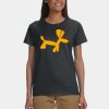 Gildan 100% Cotton Ladies T-Shirt Thumbnail