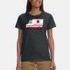 Gildan 100% Cotton Ladies T-Shirt Thumbnail